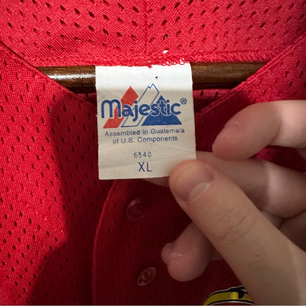 Vintage Majestic Mark McGwire St. Louis Cardinals Baseball Jersey - Picture 4 of 4